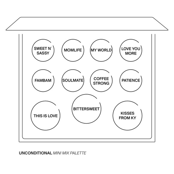 OFRA X HOT MESS MOMMA MINI MIX FACE PALETTE - UNCONDITIONAL - Picture 6 of 7